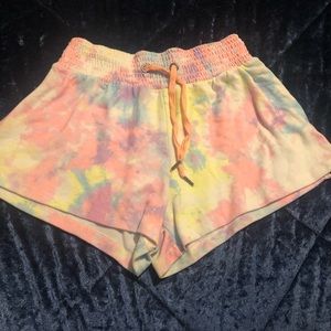 Tye dye shorts